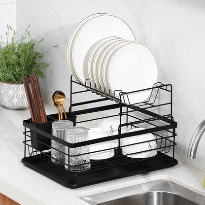 HomeCloud Kitchen Dish Rack Steel |Dish Drainer