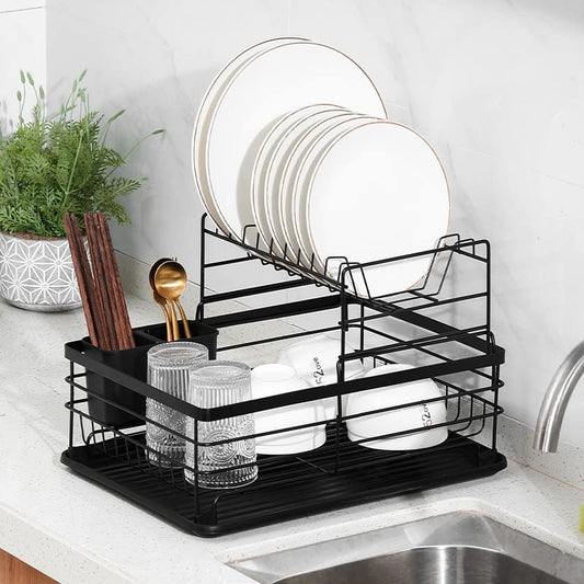 HomeCloud Kitchen Dish Rack Steel |Dish Drainer
