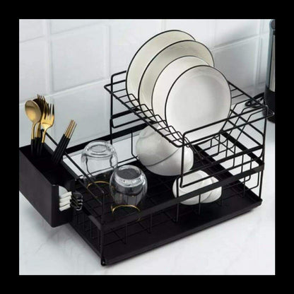 HomeCloud Kitchen Dish Rack Steel |Dish Drainer